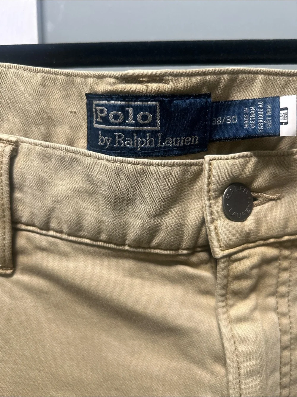 38 × 30 Khaki Pants, Vintage Ralph Lauren Polo, Horse & Rider Logo